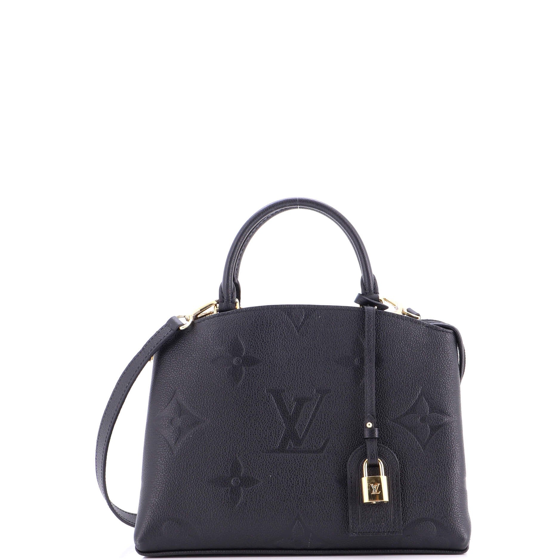 Louis Vuitton Petit Palais Handbag Monogram Empreinte Giant