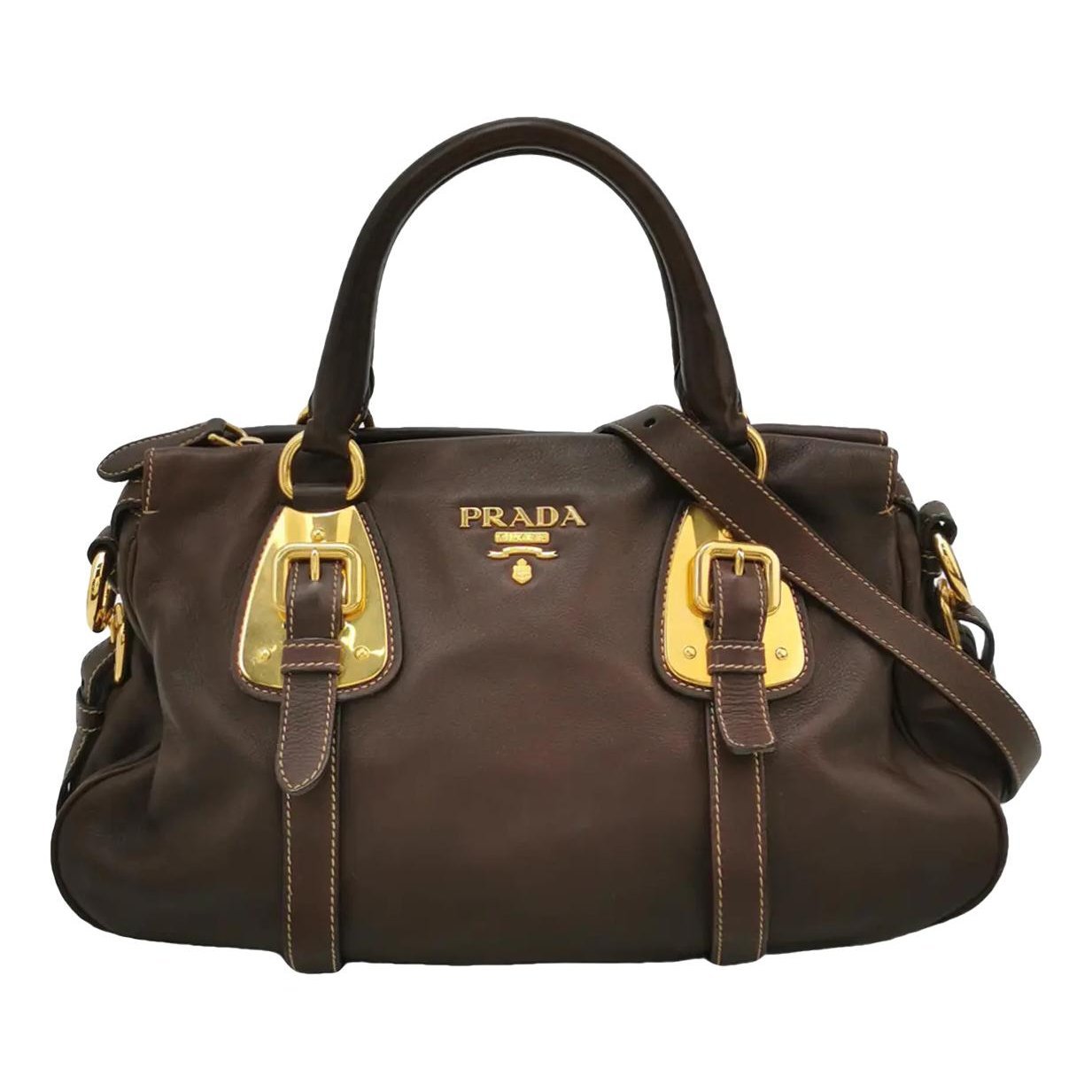 Leather crossbody bag