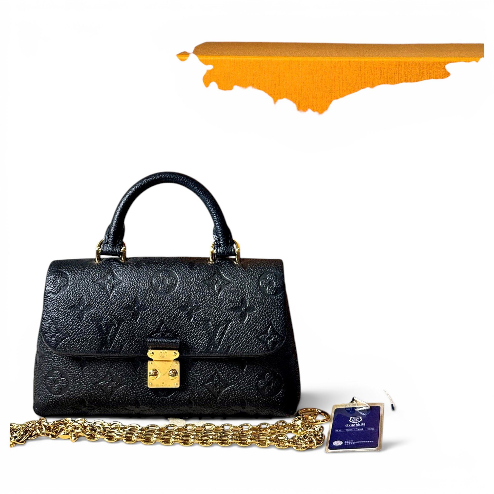 Madeleine leather handbag