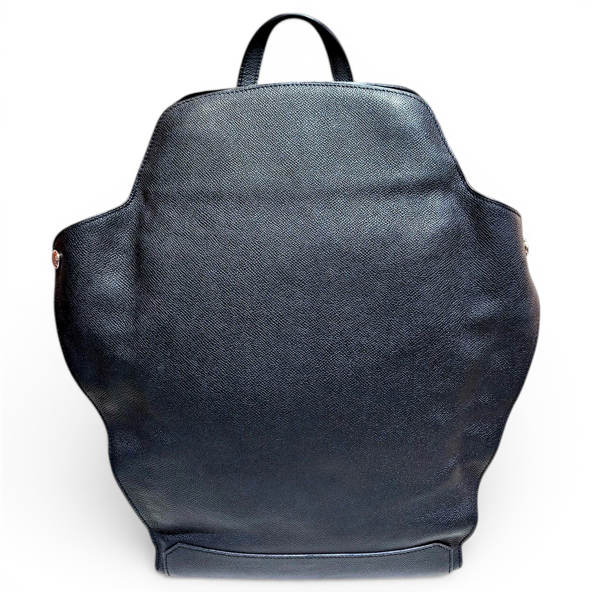 Leather backpack