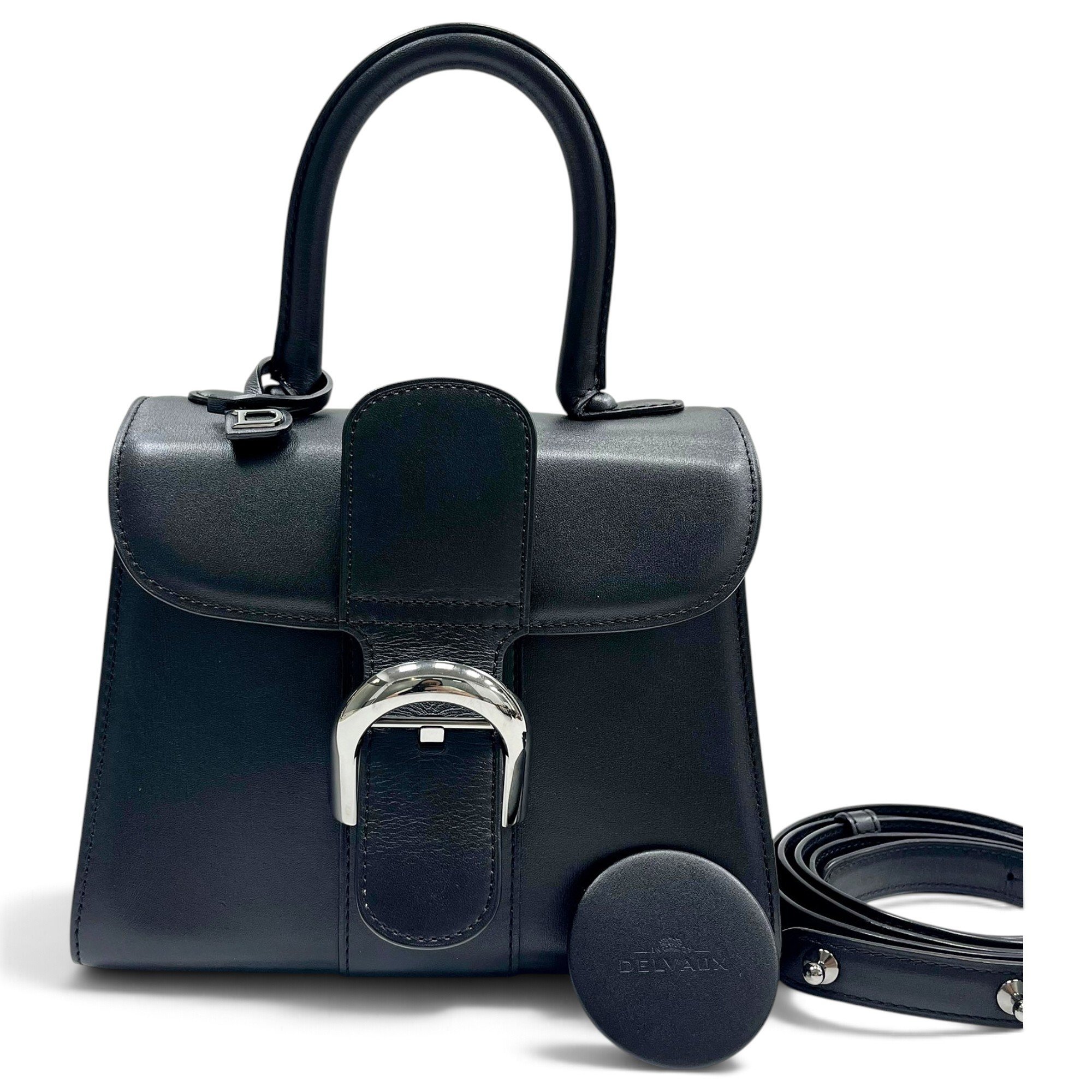 Brillant leather handbag