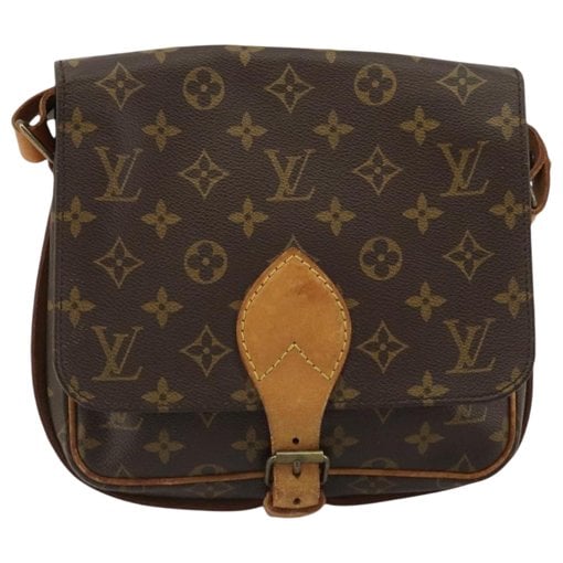 Louis Vuitton Cartouchière leather handbag