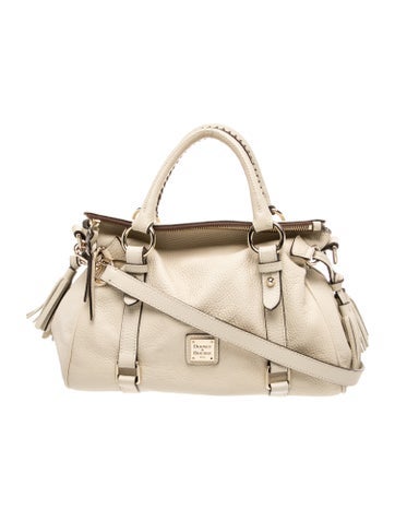 Leather Top Handle Bag
