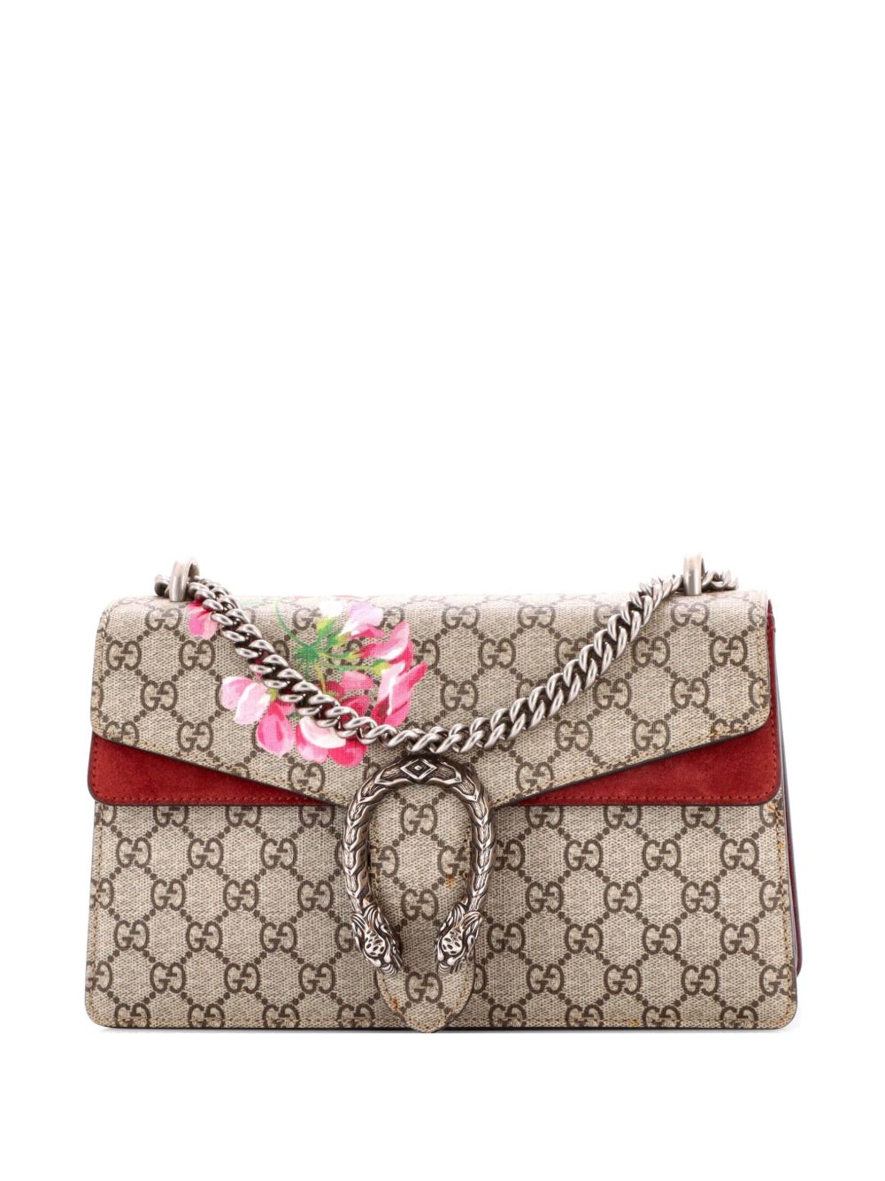 Dionysus Bag Blooms Print GG Coated Canvas Small shoulder bag