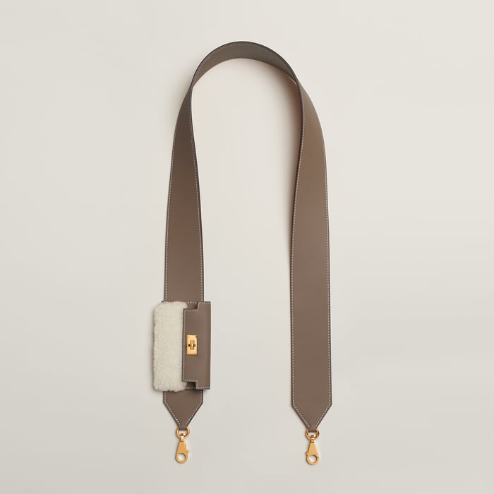 Kelly Pocket Plush Bag Strap