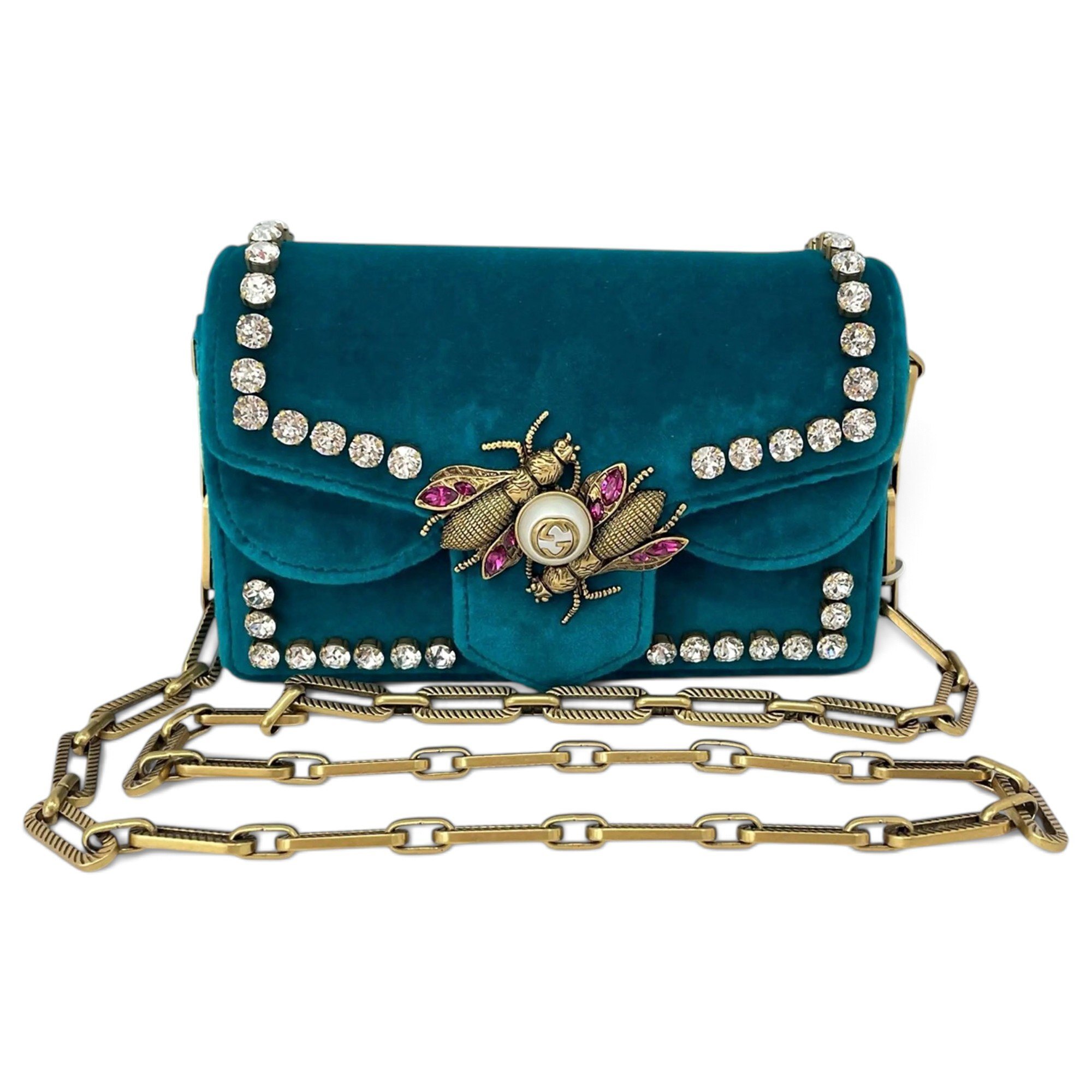 Queen Margaret velvet handbag