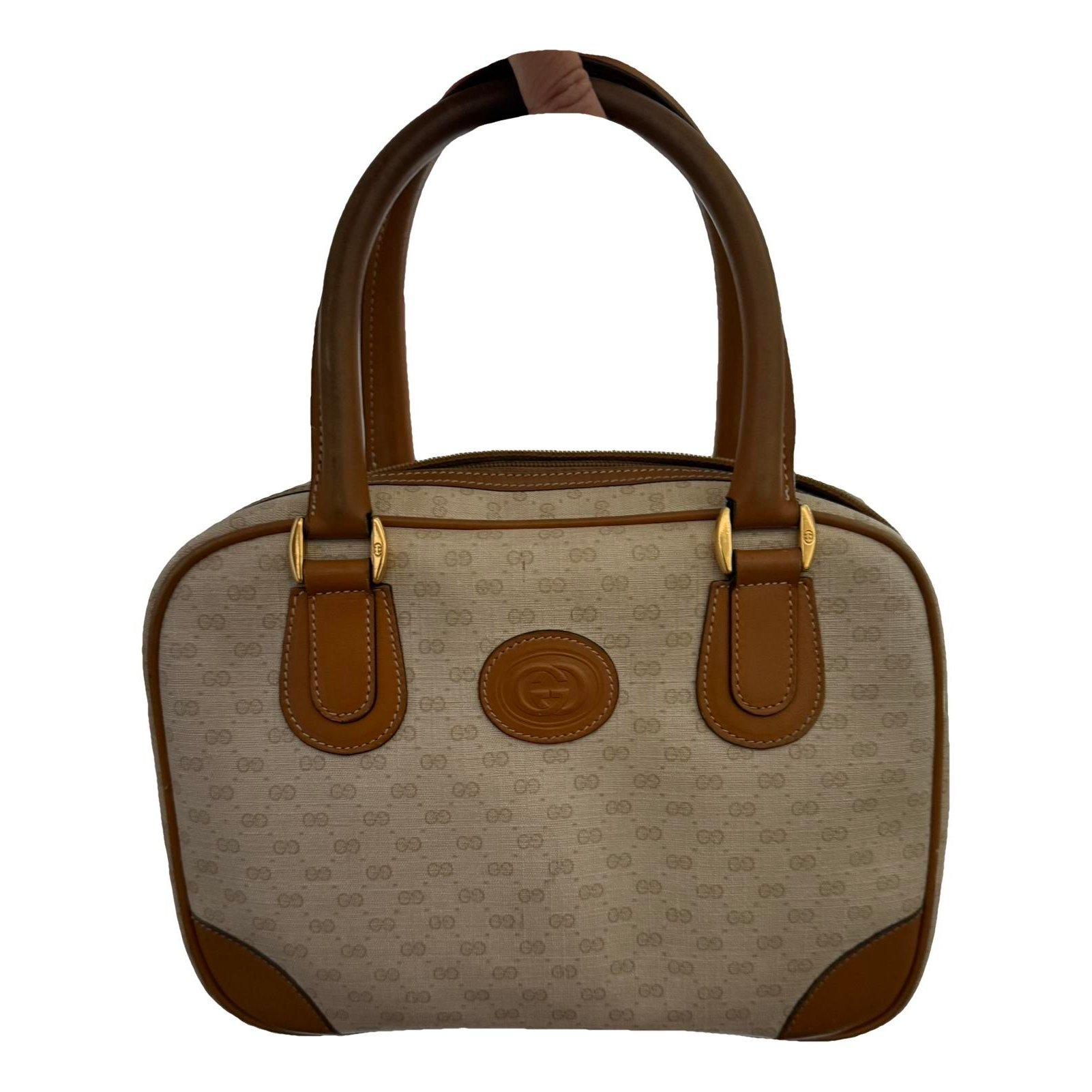 Leather handbag