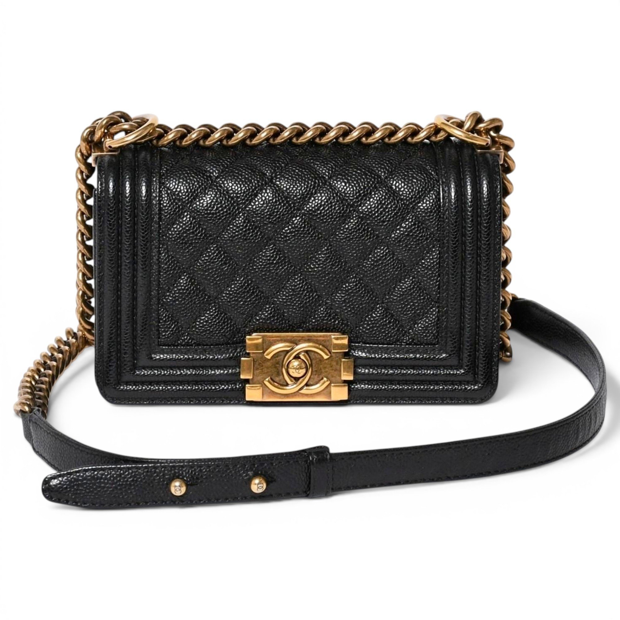 Boy leather handbag
