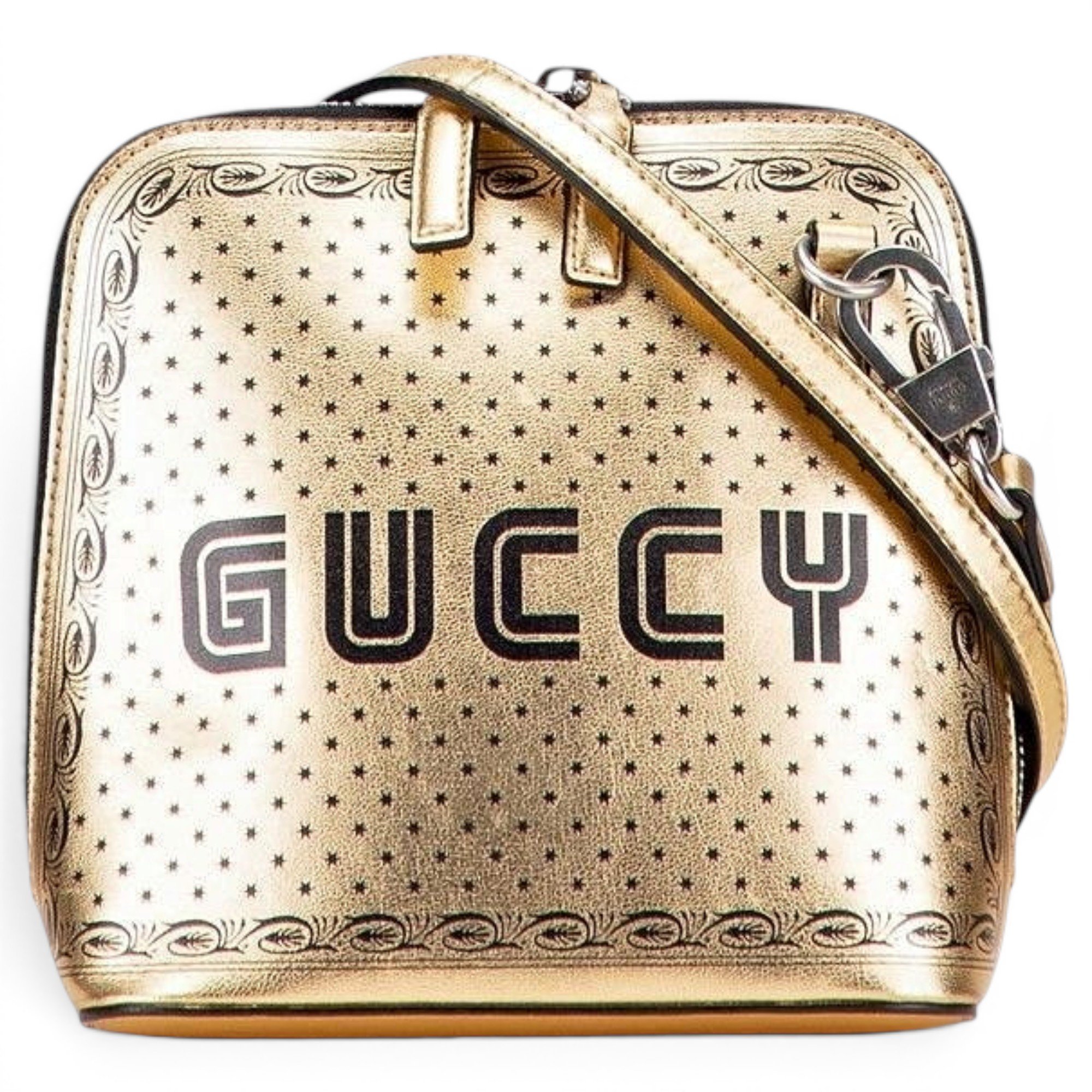 Leather handbag