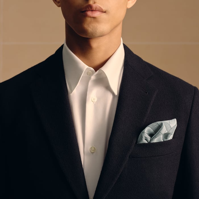 Caducee Rock Pocket Square 45
