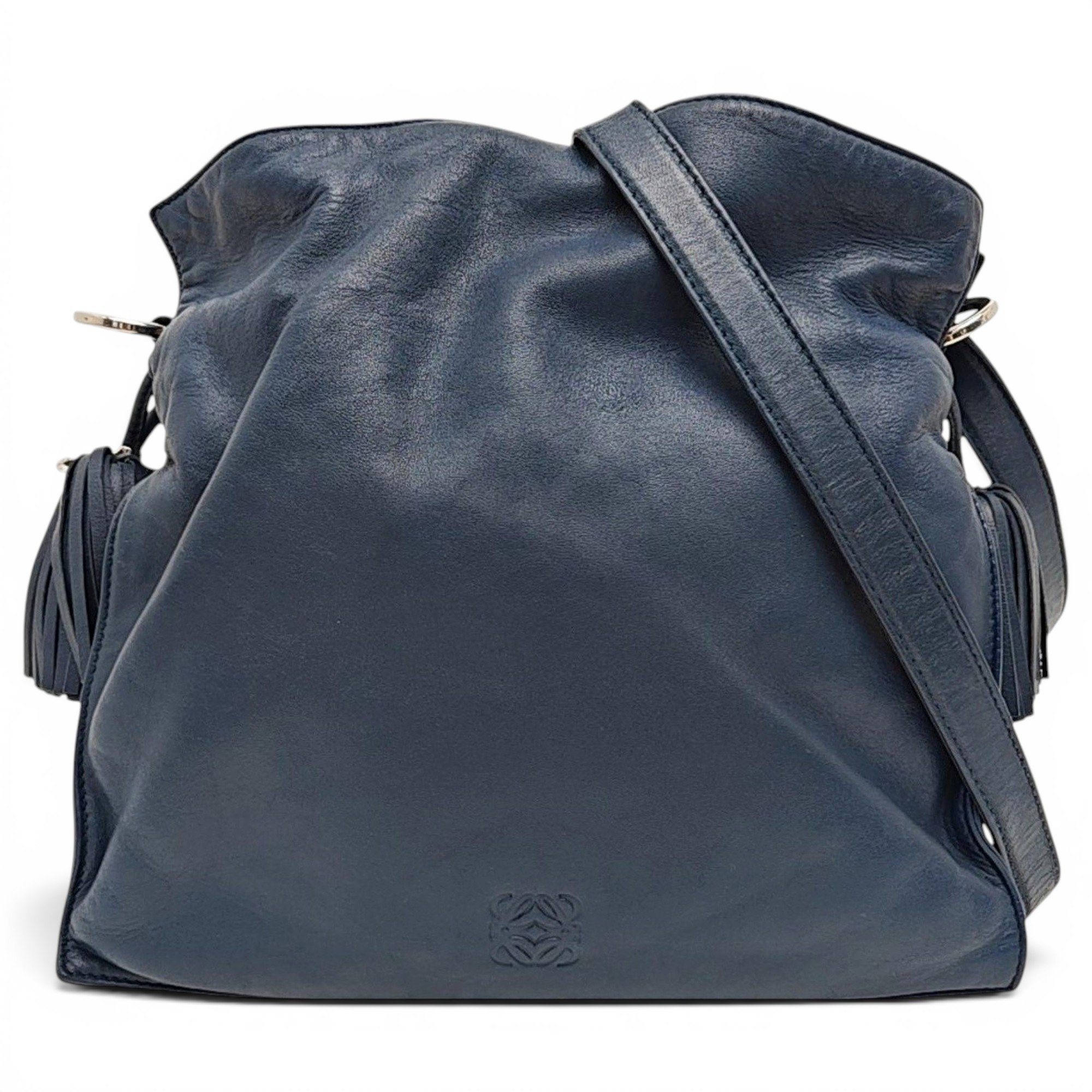 Flamenco leather handbag