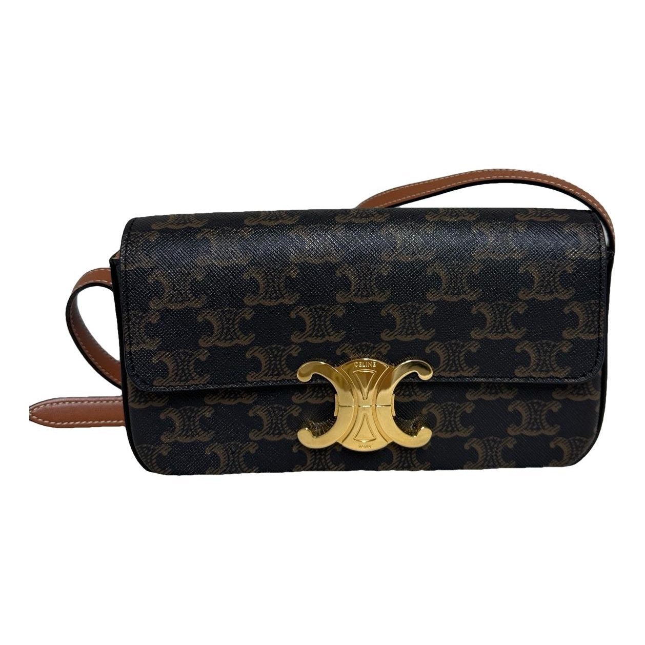 Triomphe leather bag