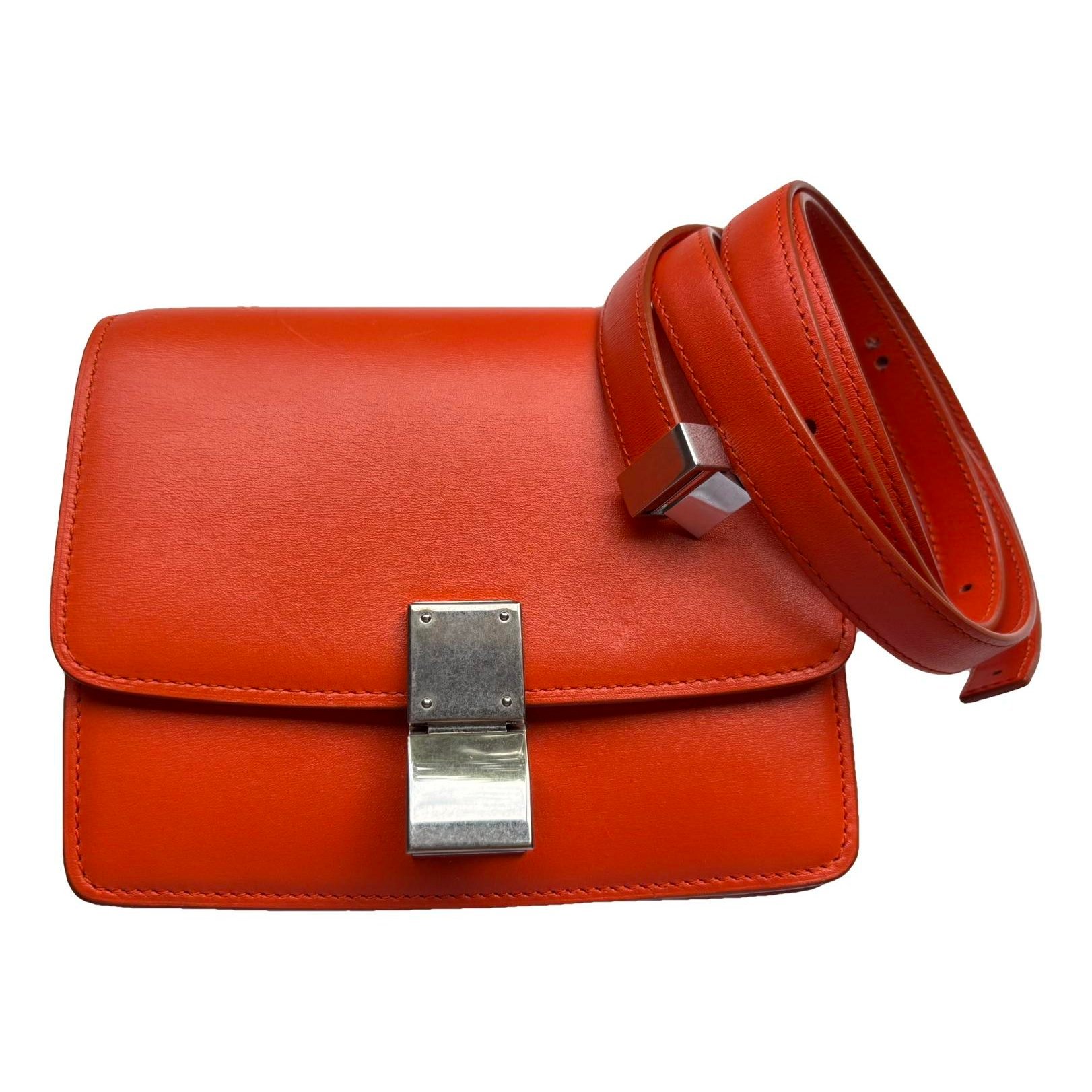 Classic leather handbag