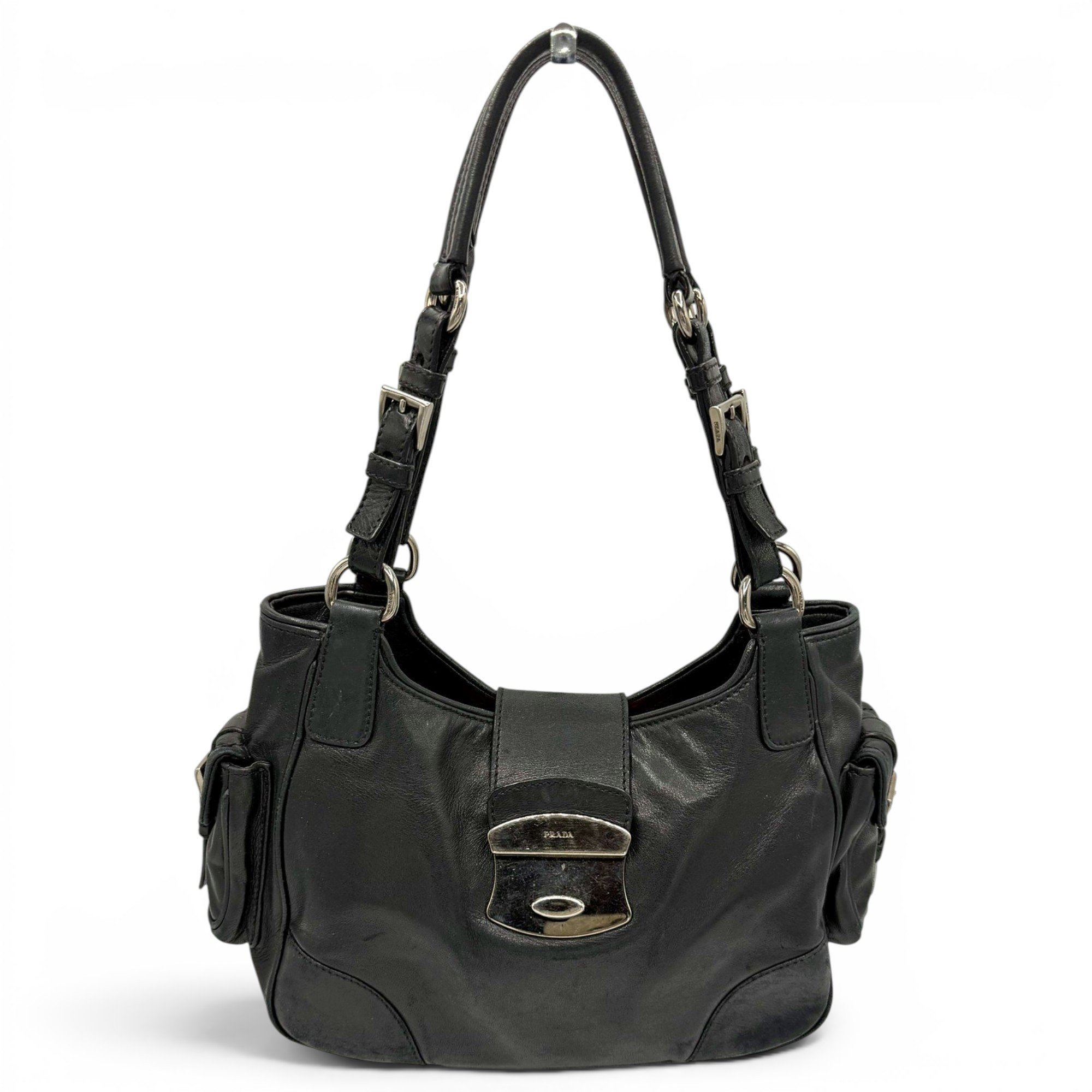Leather handbag