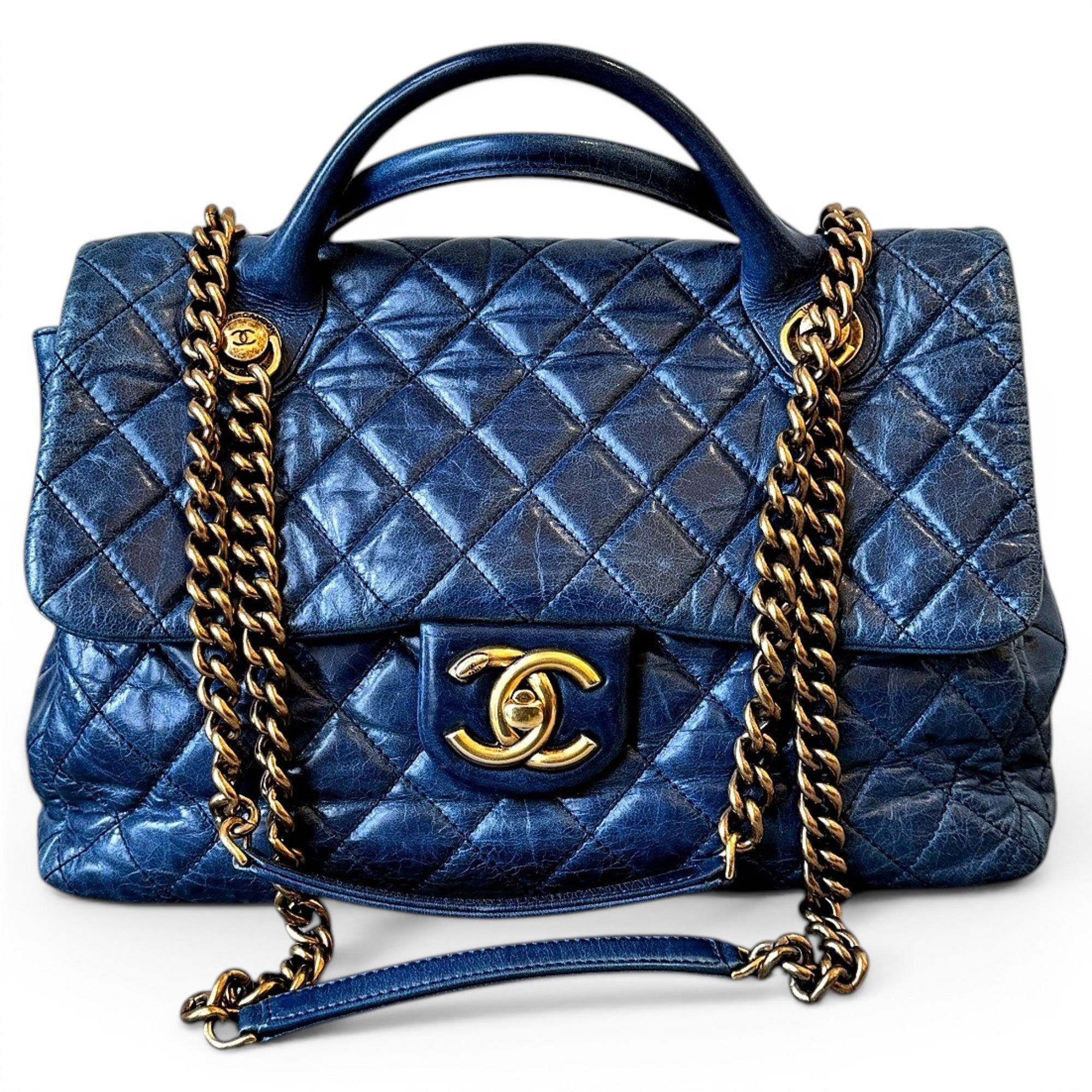 Leather handbag