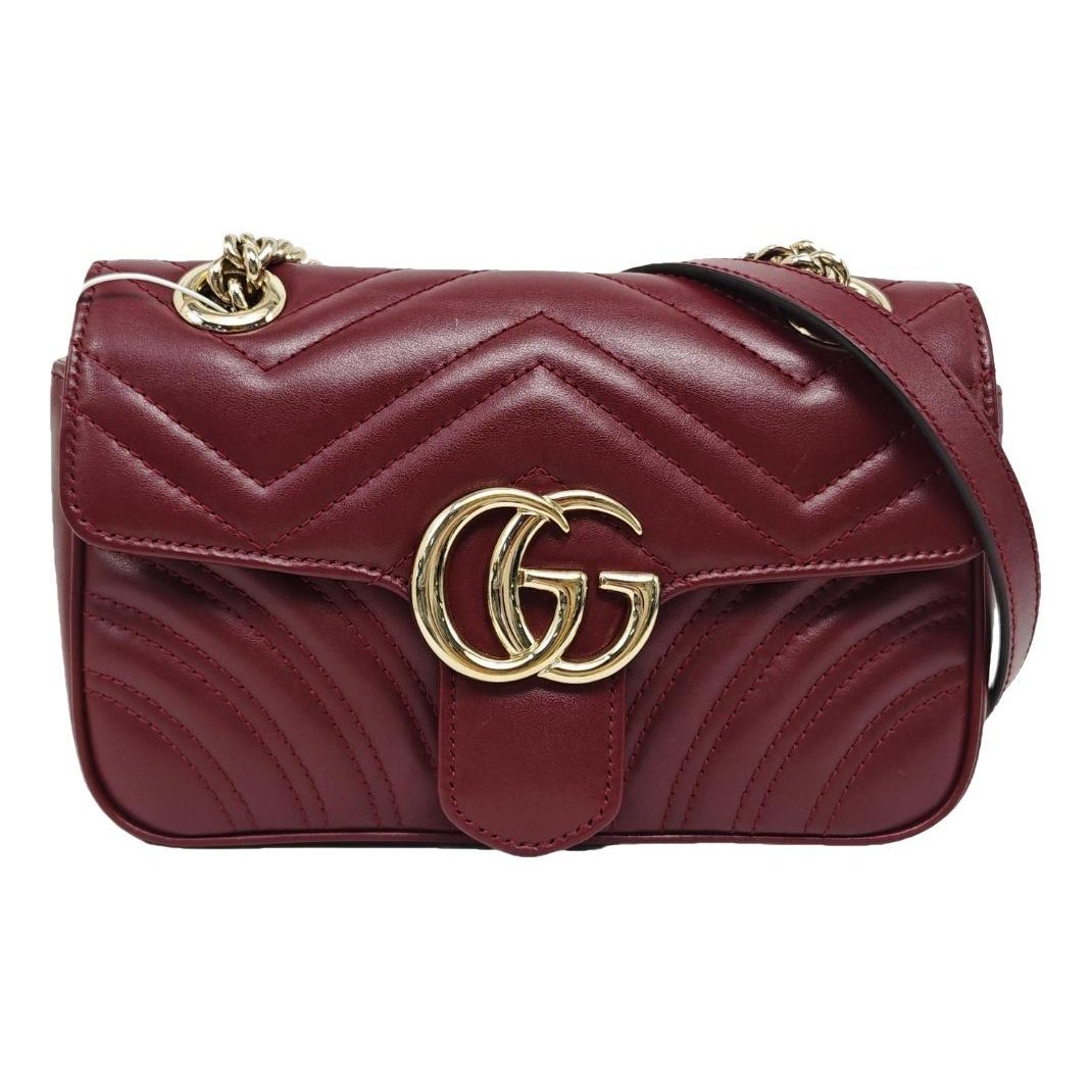 GG Marmont Flap leather handbag