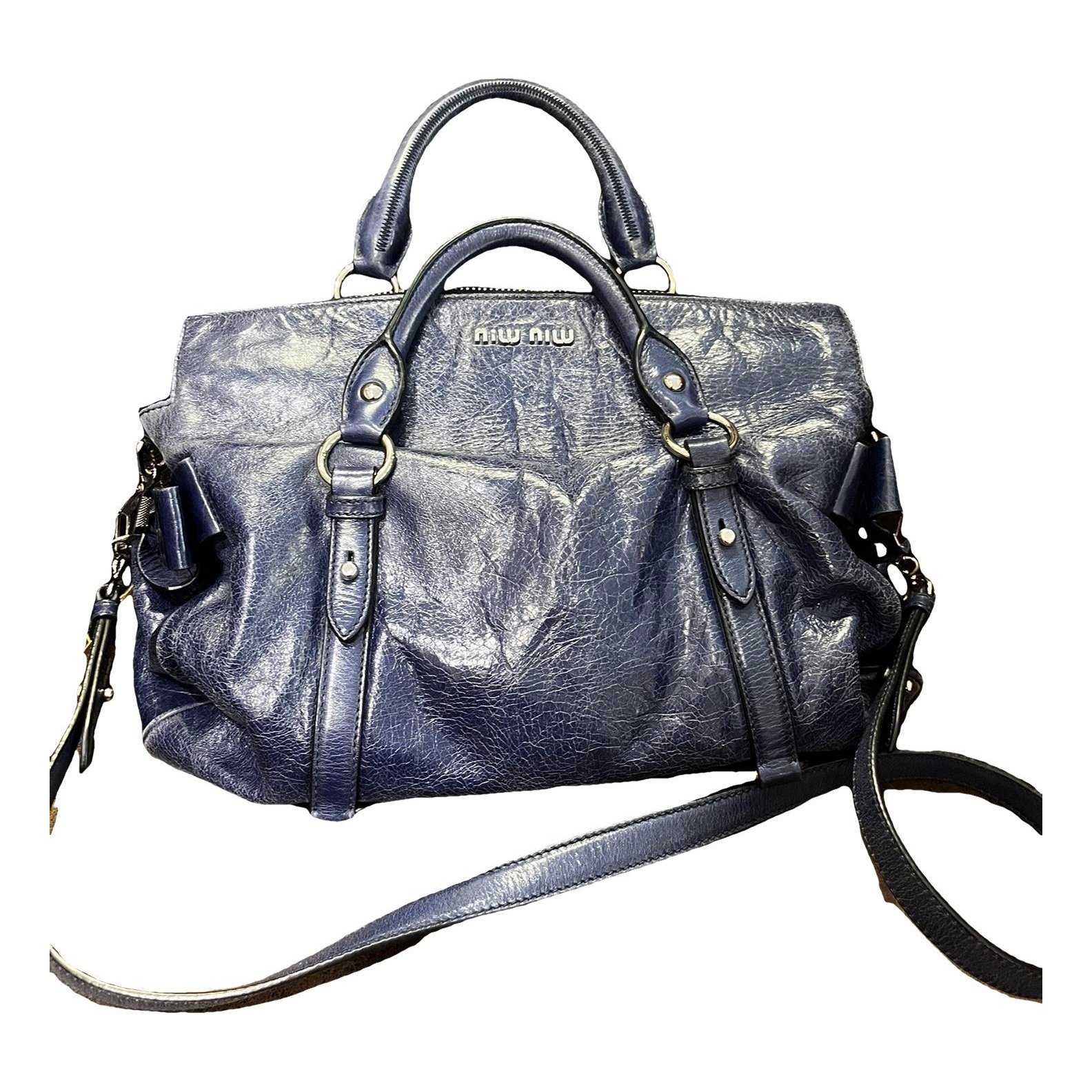 Leather crossbody bag