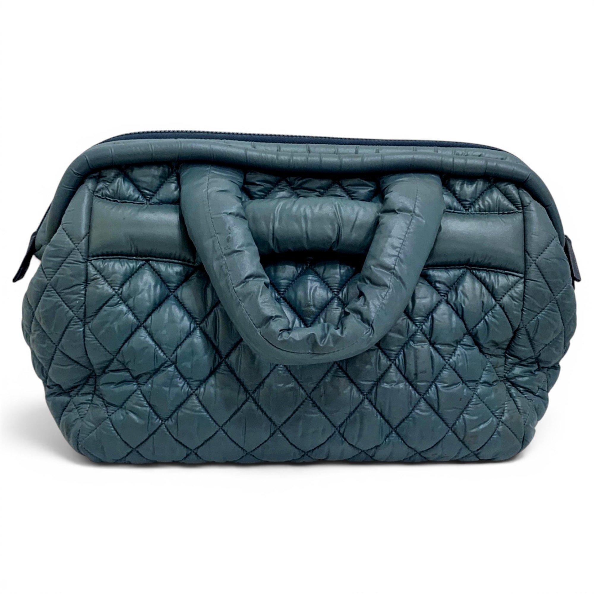 Cocoon leather handbag