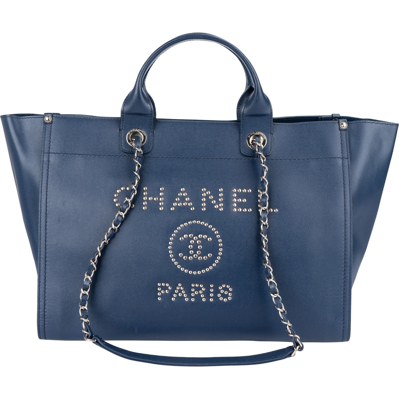Deauville leather handbag