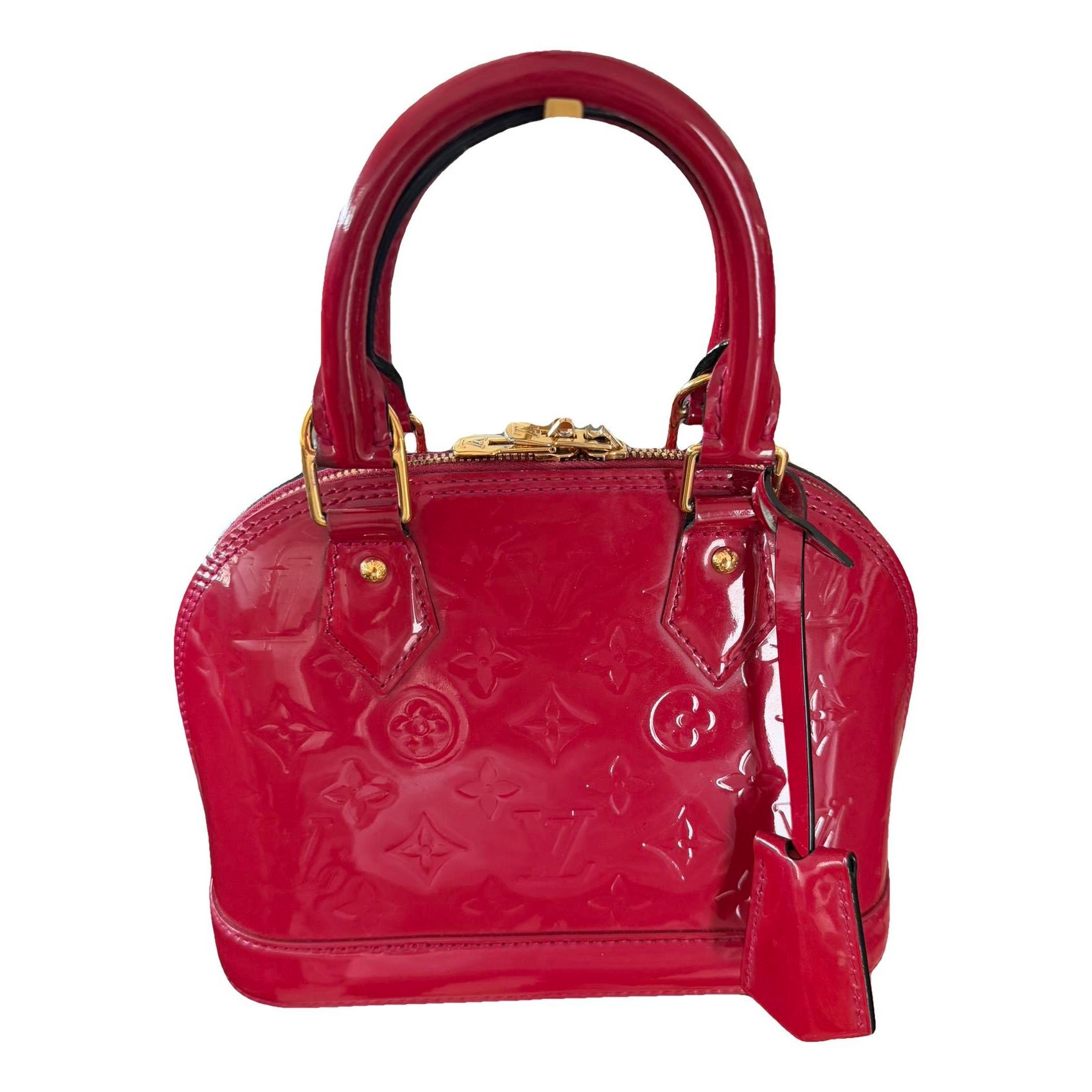Alma BB patent leather handbag