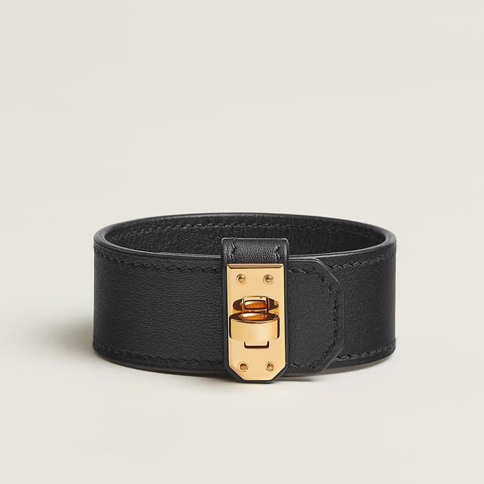 Noir Kelly Twist Bracelet, Small Model