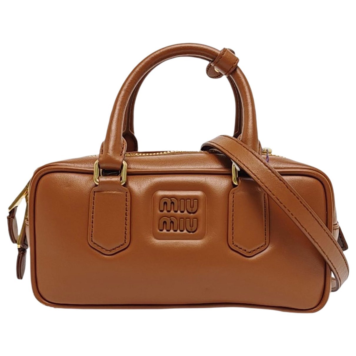 Arcadie leather handbag