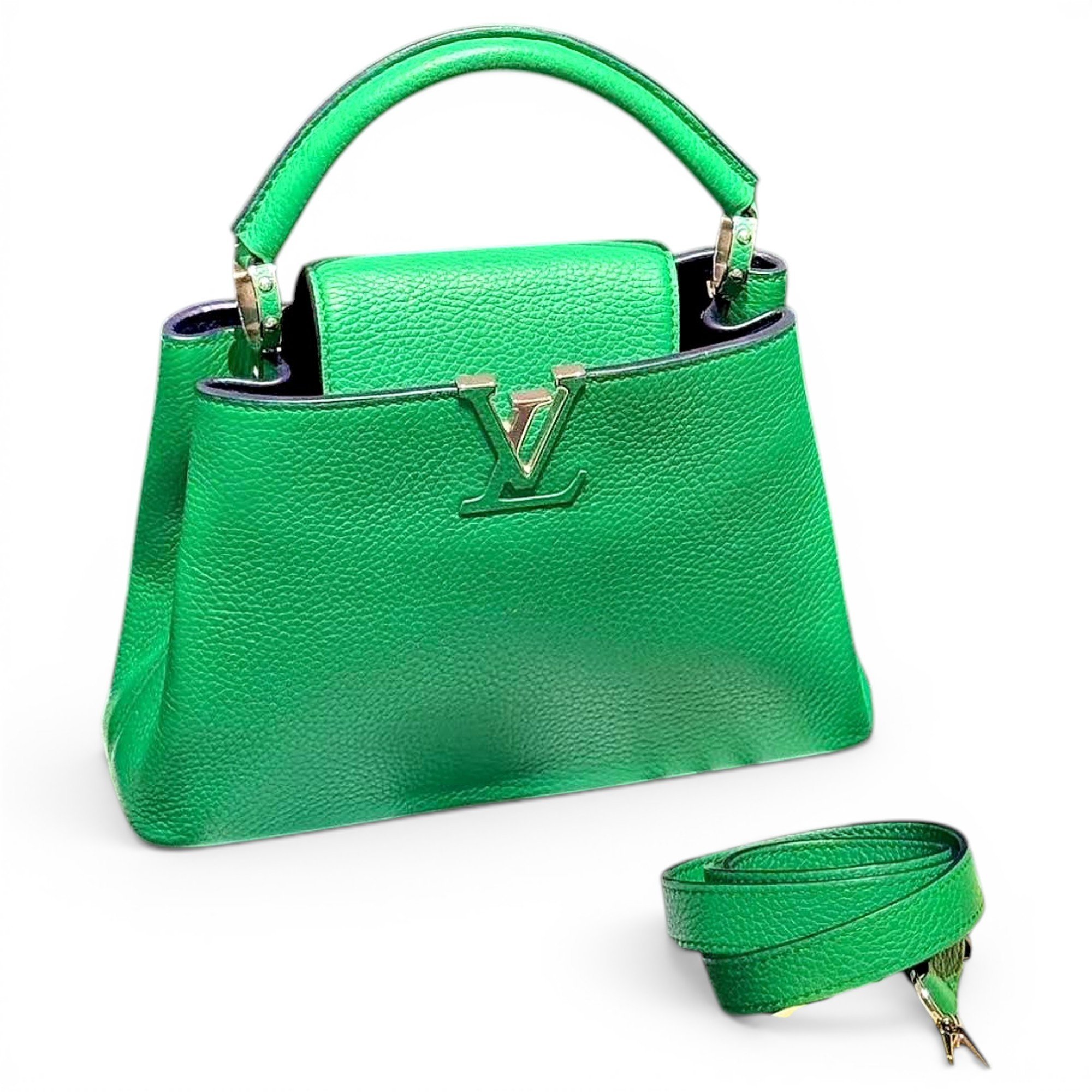 Capucines leather handbag