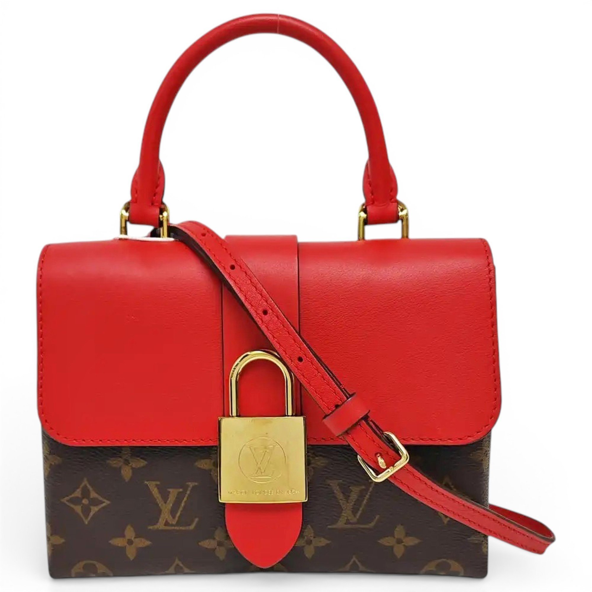 Locky BB leather handbag