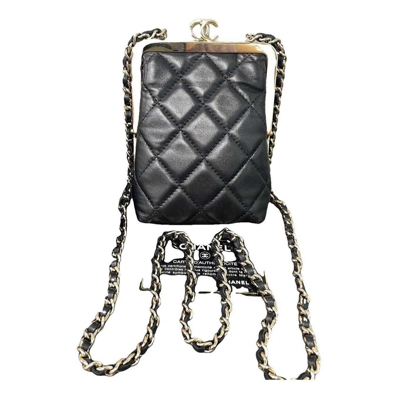 Leather mini bag