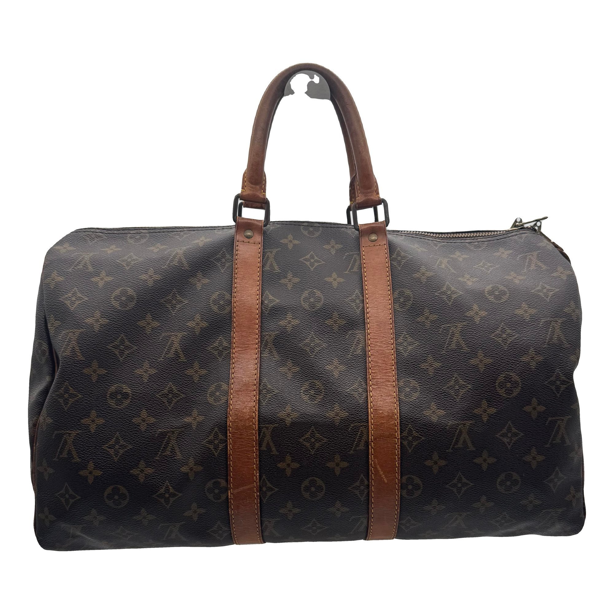 Keepall leather 48h bag