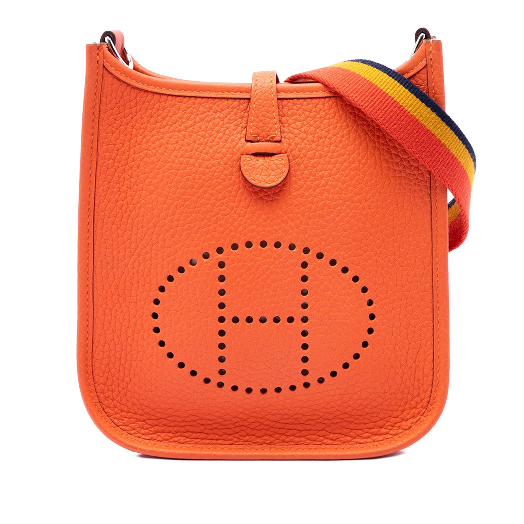 Evelyne leather handbag