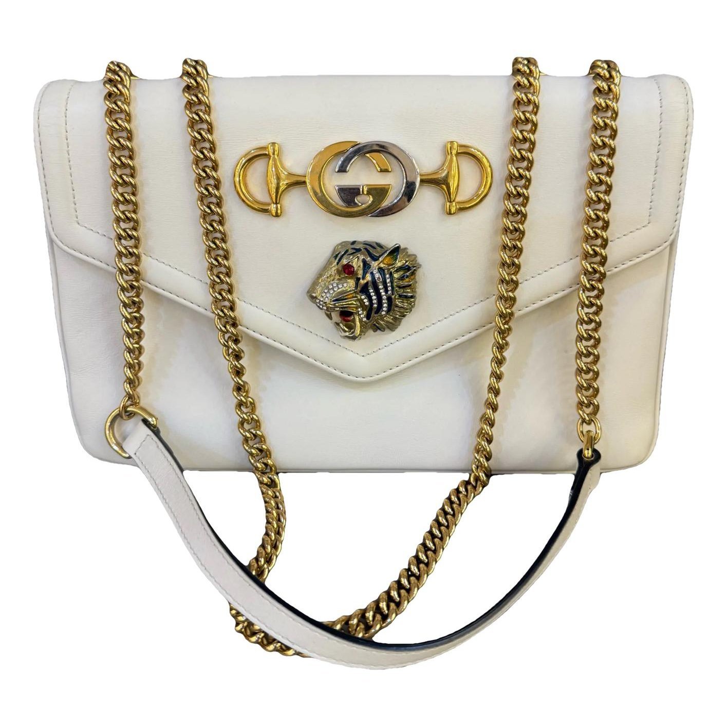 Rajah leather handbag