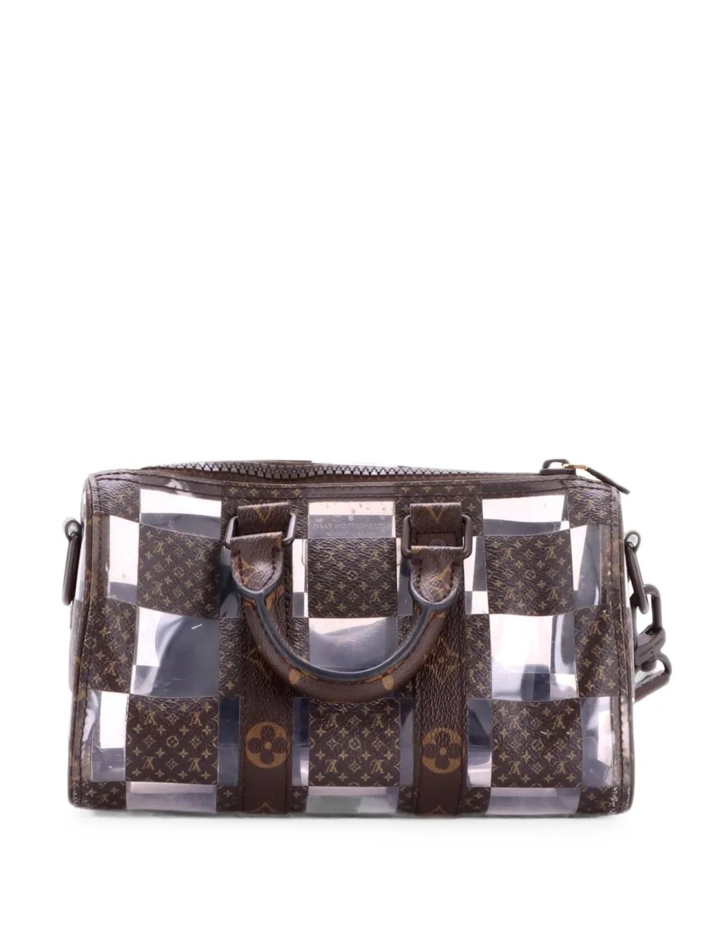 Keepall Bandouliere Bag Monogram Chess Coated Canvas and PVC 25 handbag