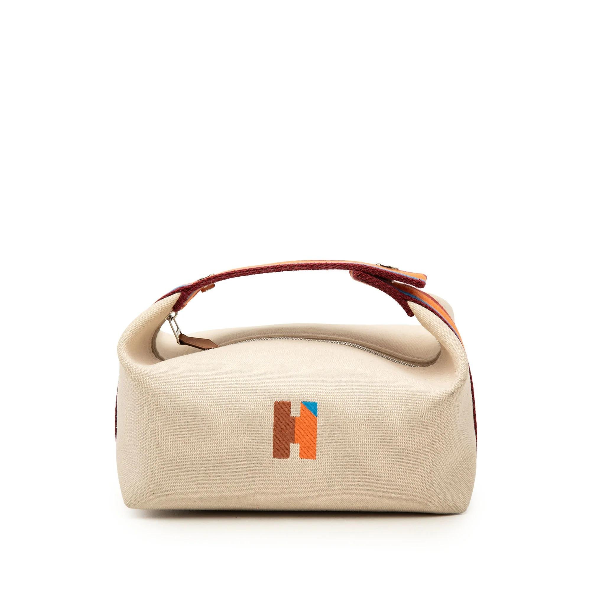 H leather bag