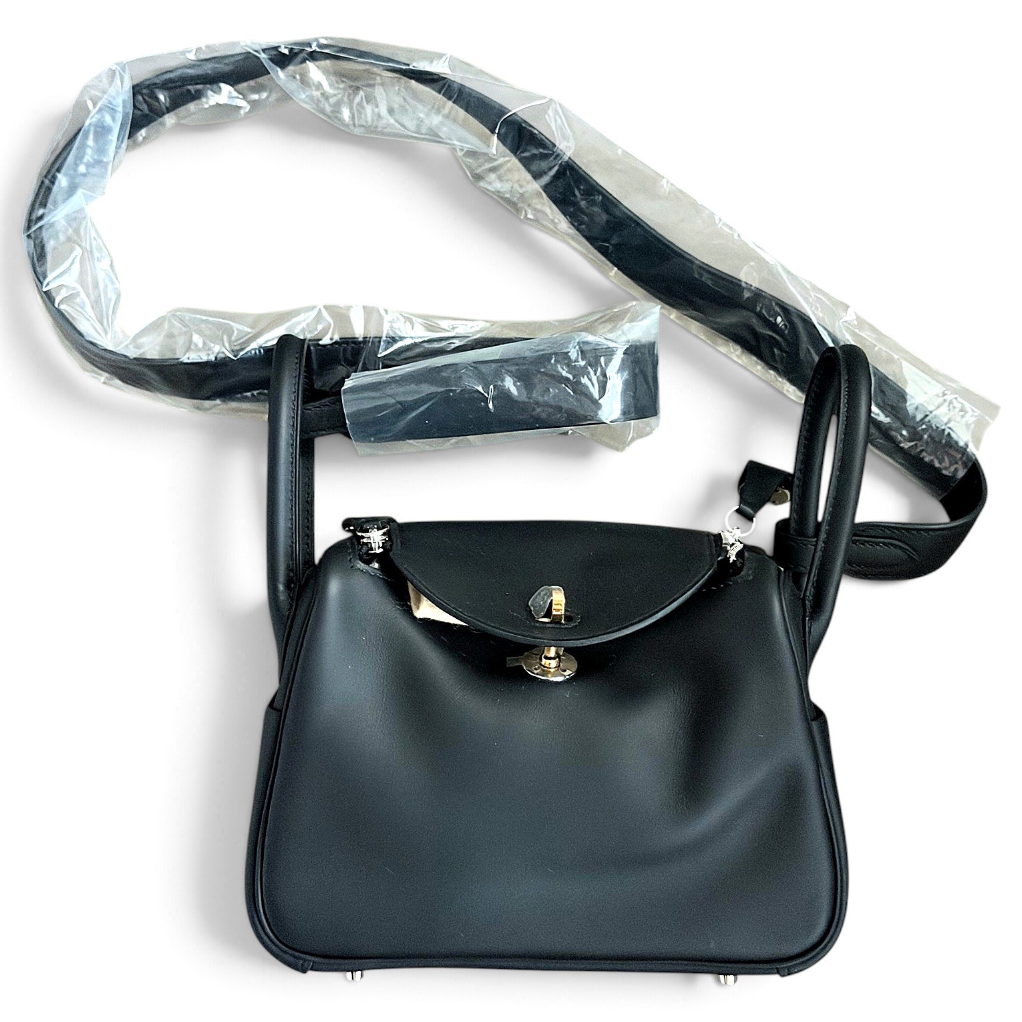 Lindy leather crossbody bag