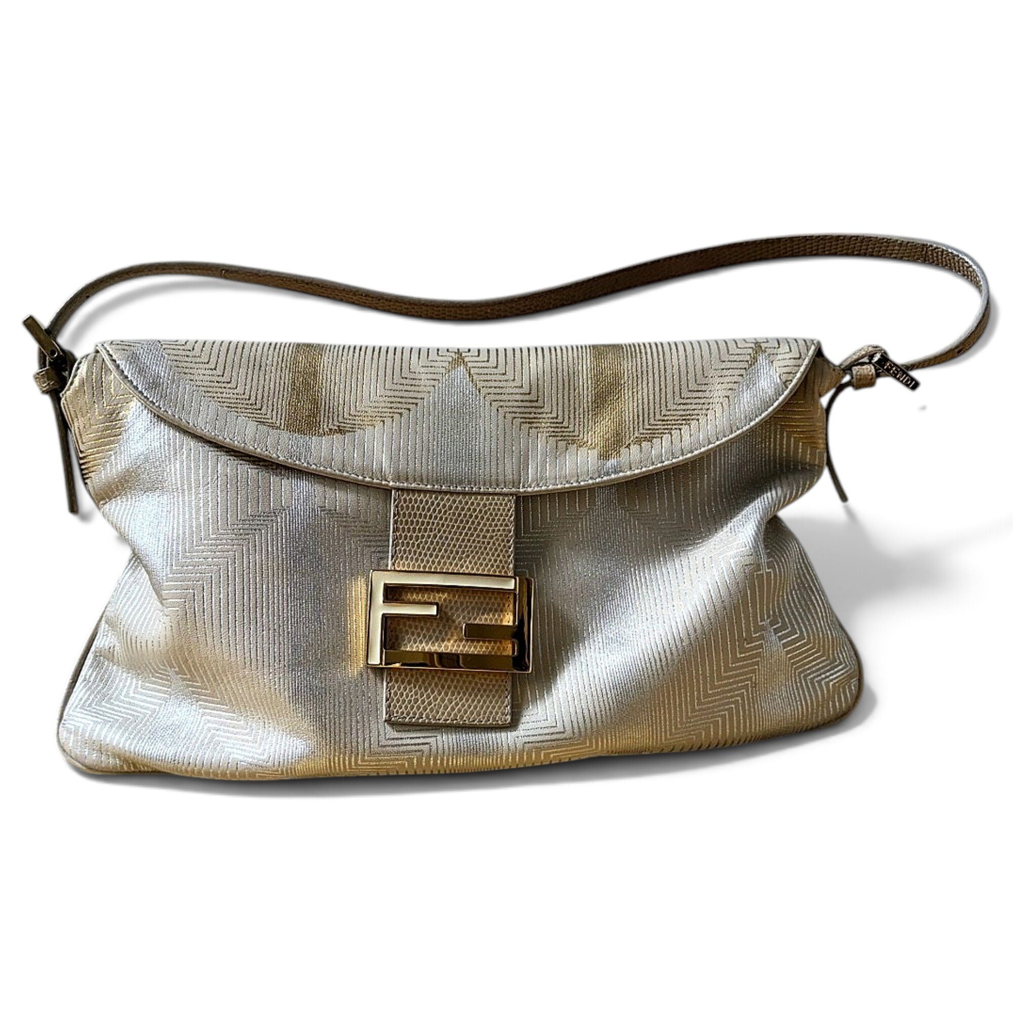 Fendi Baguette leather handbag