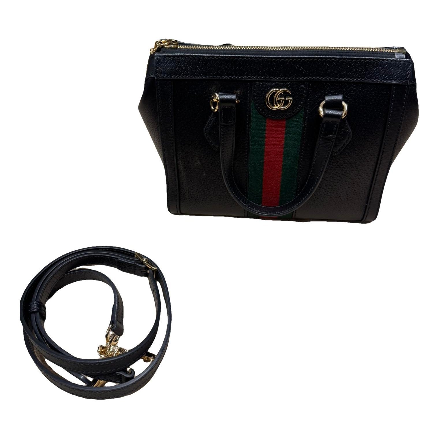 Leather crossbody bag