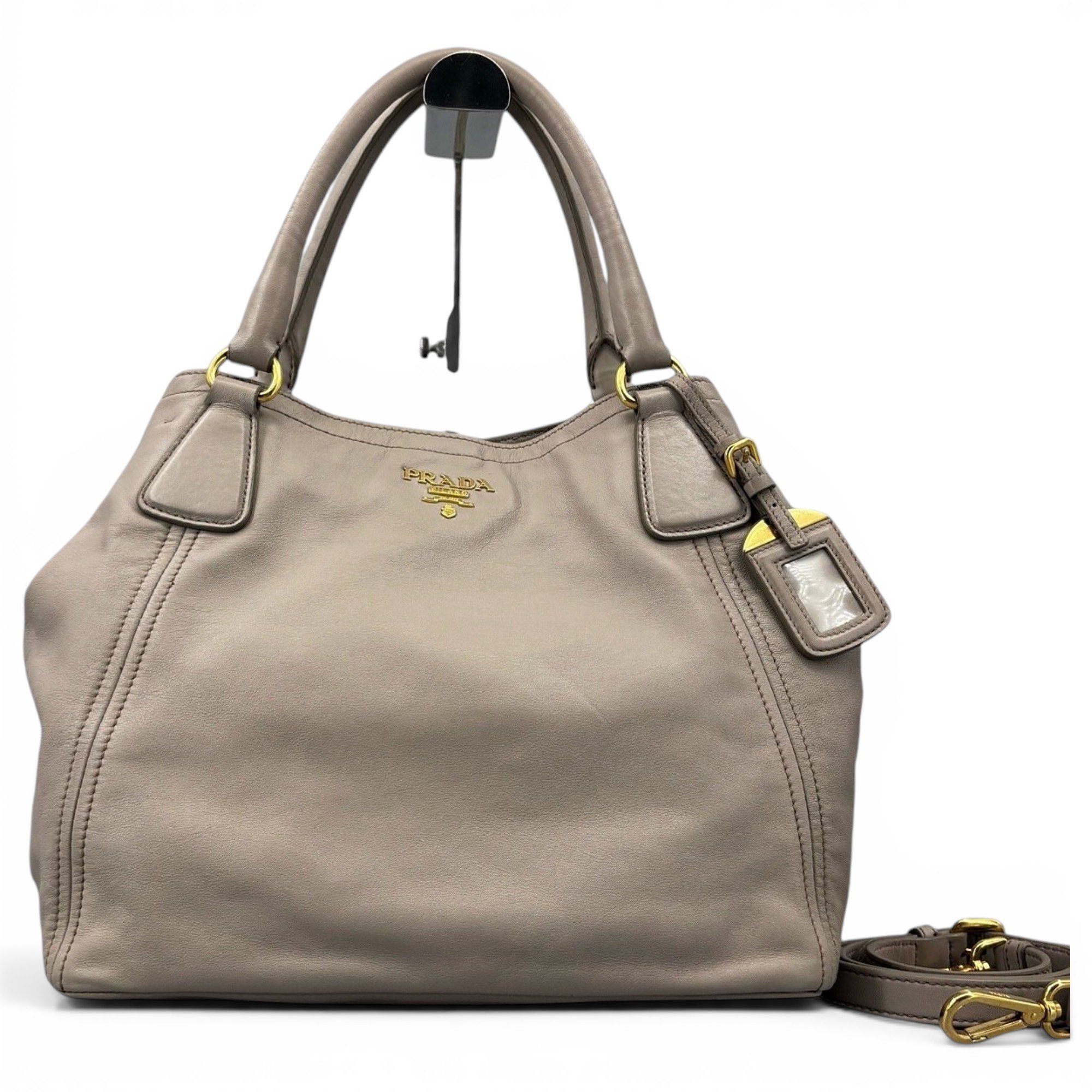 Leather handbag