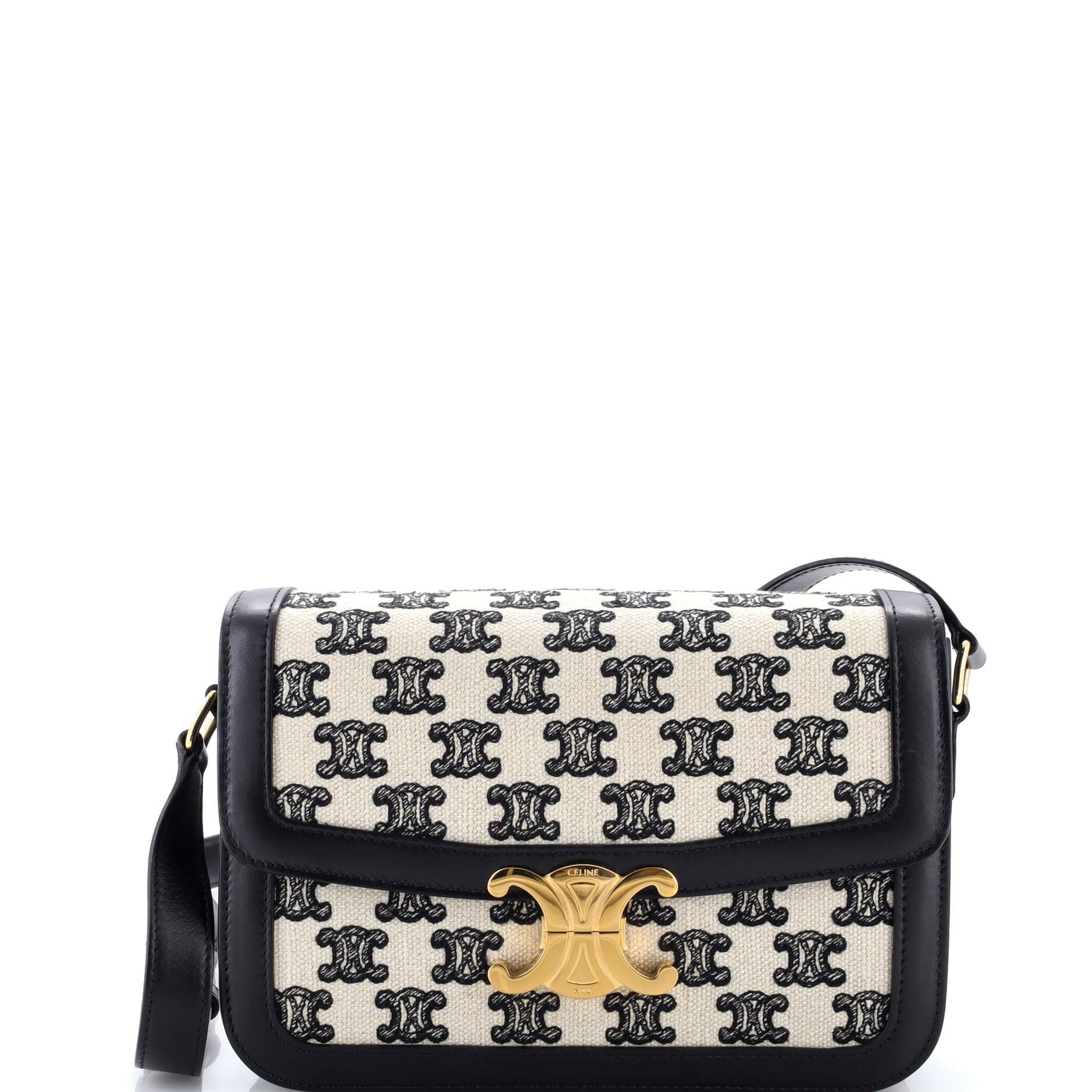 Triomphe Shoulder Bag Triomphe Canvas Medium