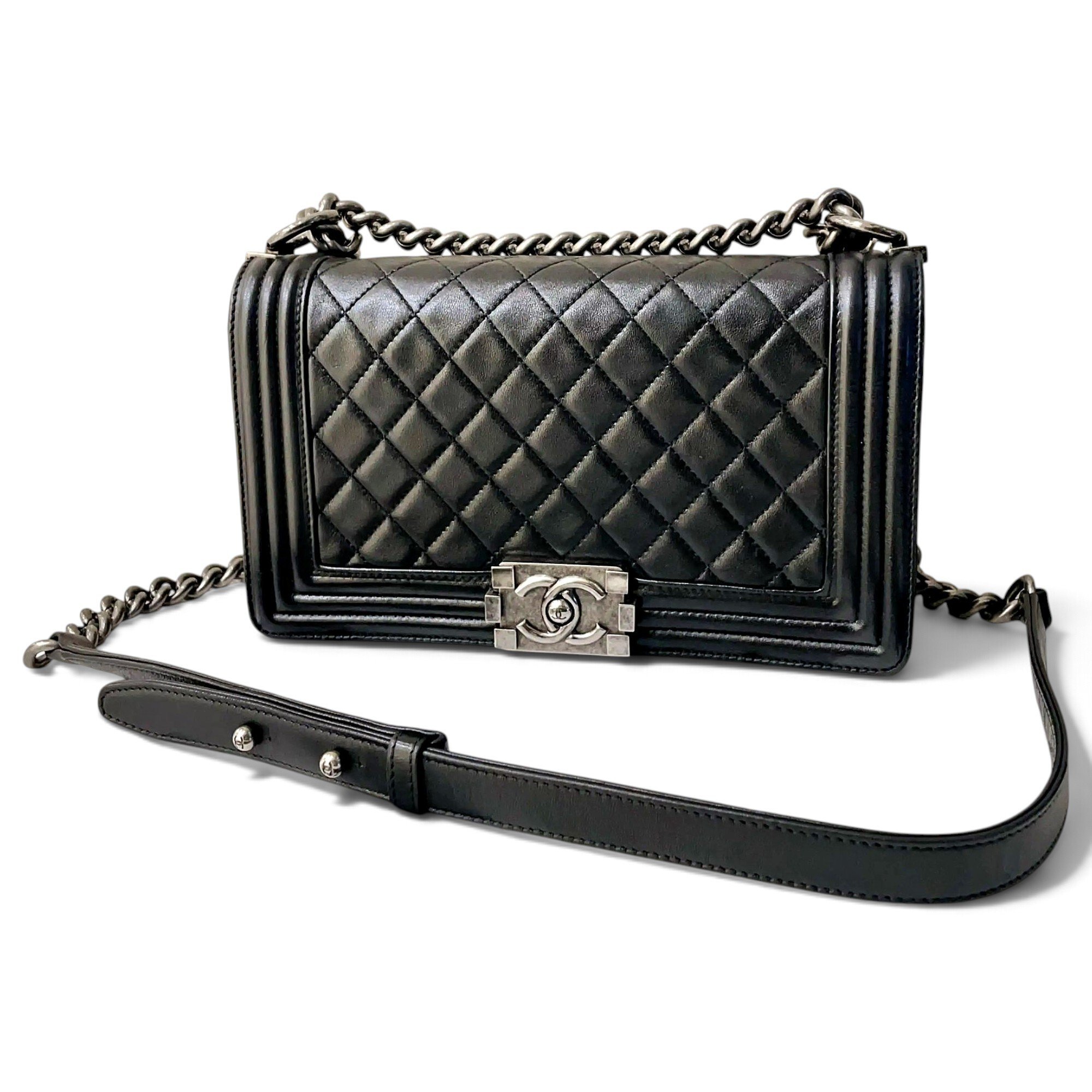 Boy leather handbag