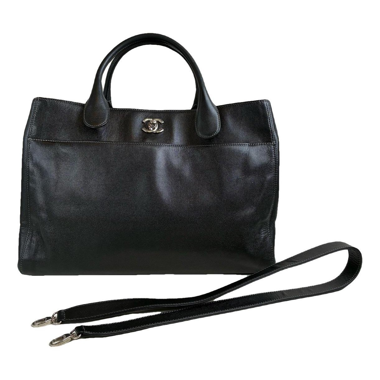 Executive leather tote