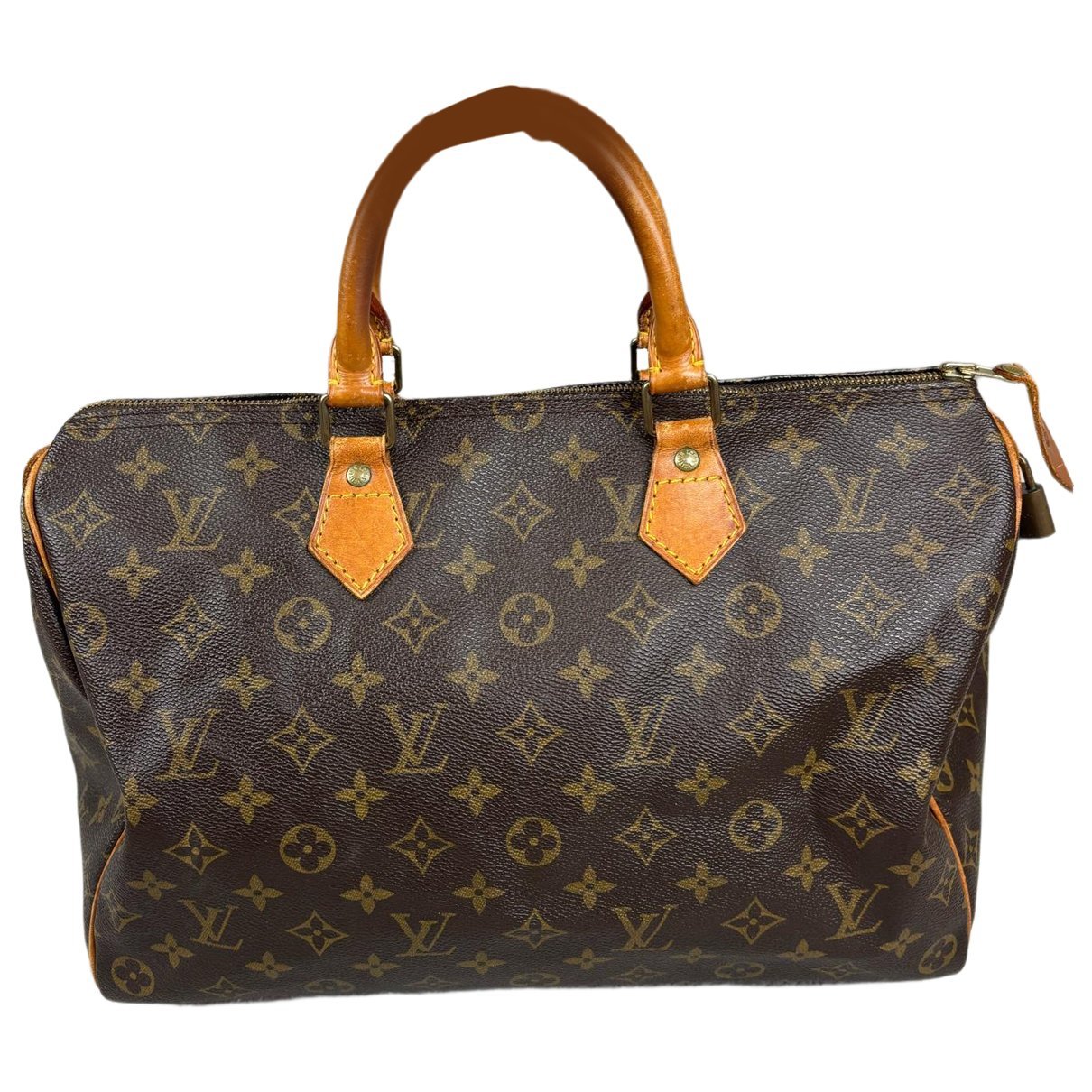 Speedy leather handbag