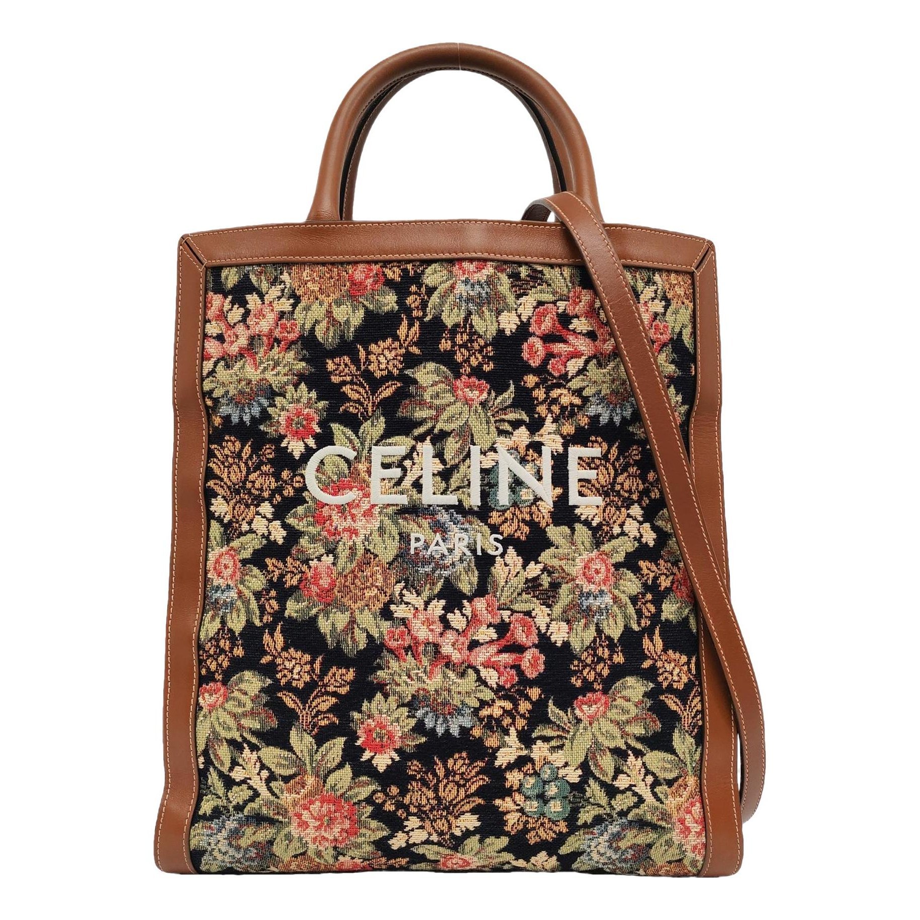 Cabas Vertical cloth crossbody bag