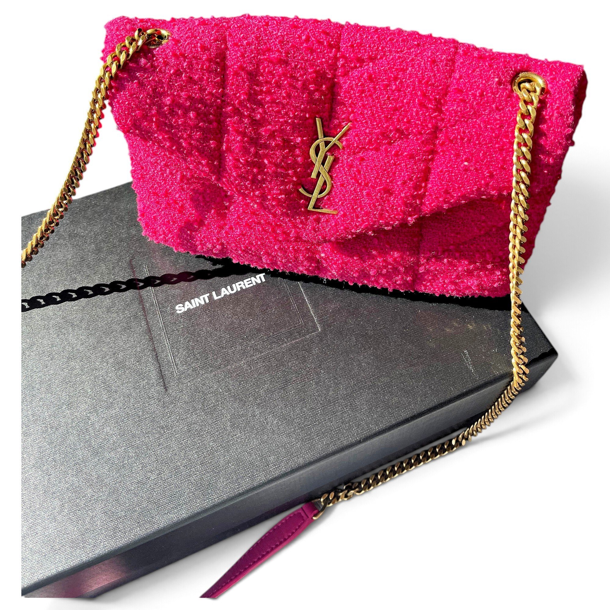 Loulou tweed handbag