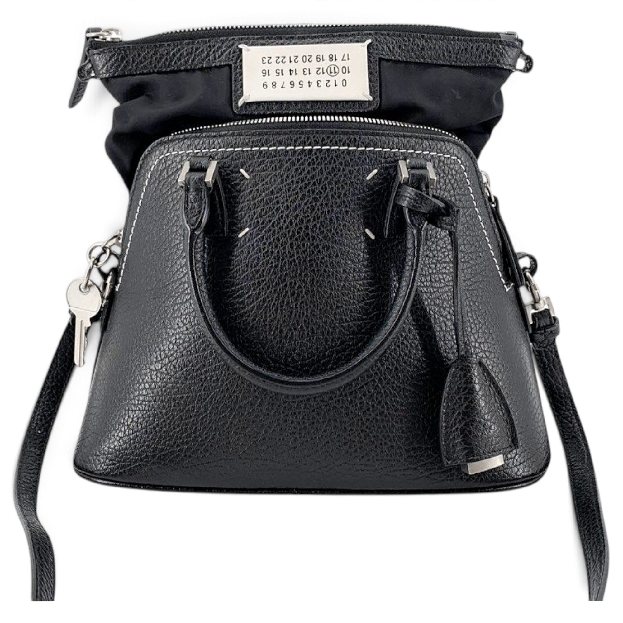 Leather crossbody bag