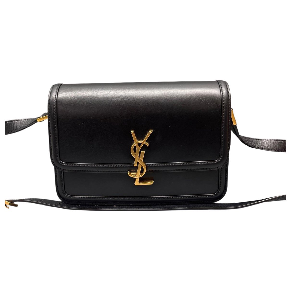 Solférino leather handbag