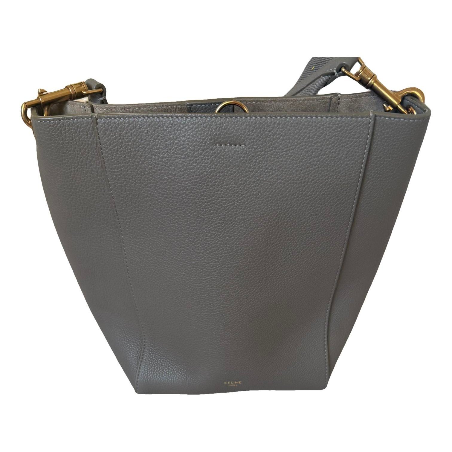 Seau Sangle leather tote