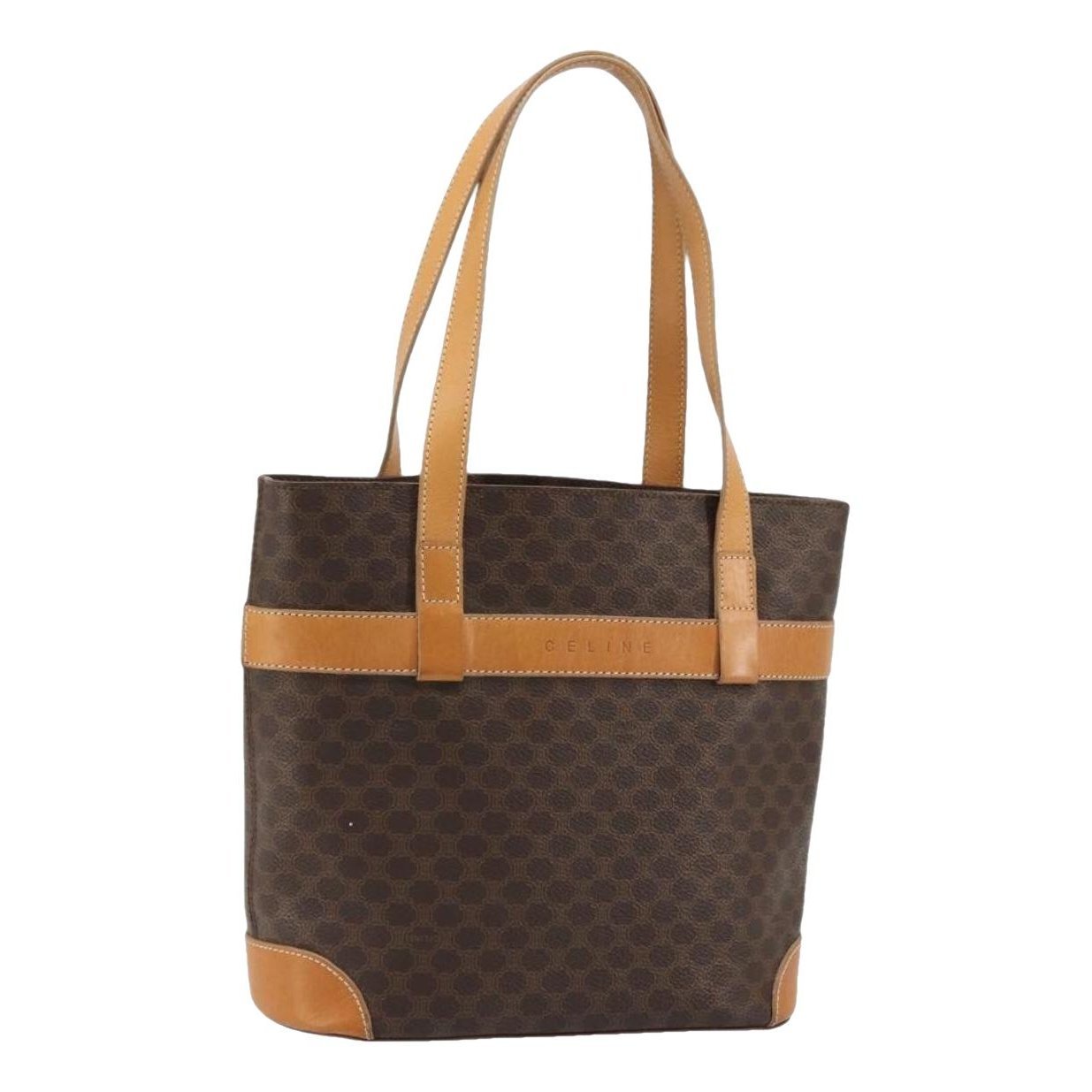 Leather tote