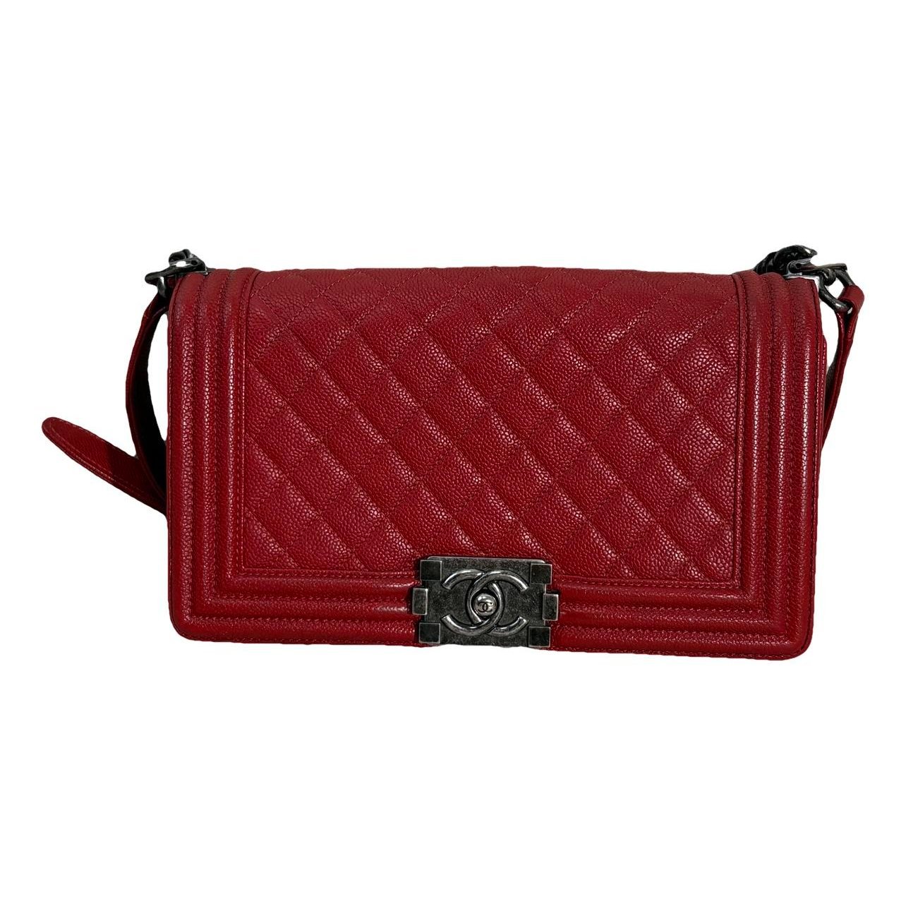 Boy leather crossbody bag