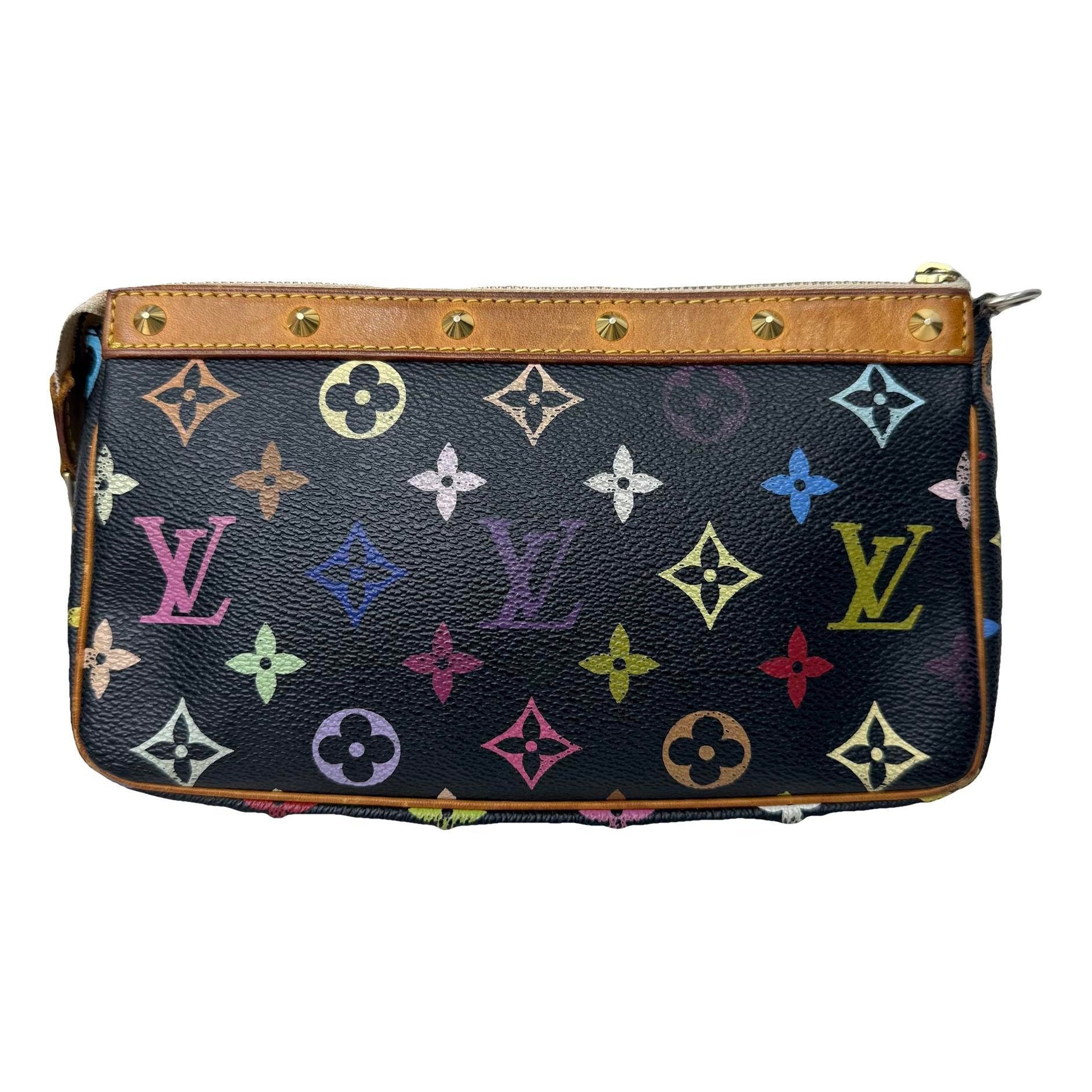 Pochette Accessoire leather handbag